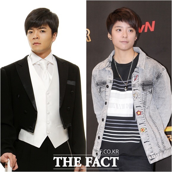 



엠버(오른쪽)와 김태환의 닮은 외모가 눈길을 끌고 있다. 엠버는 MBC '진짜 사나이'에서 활약하고 있다. / 지피엔터테인먼트 제공, 더팩트DB