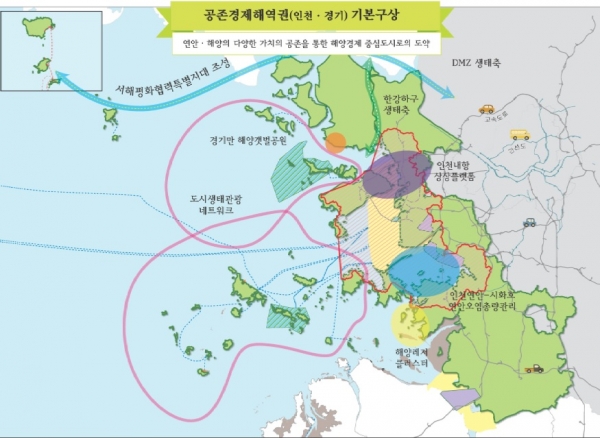 공존경제해역권 기본구상도 /제공=한국해양수산개발원