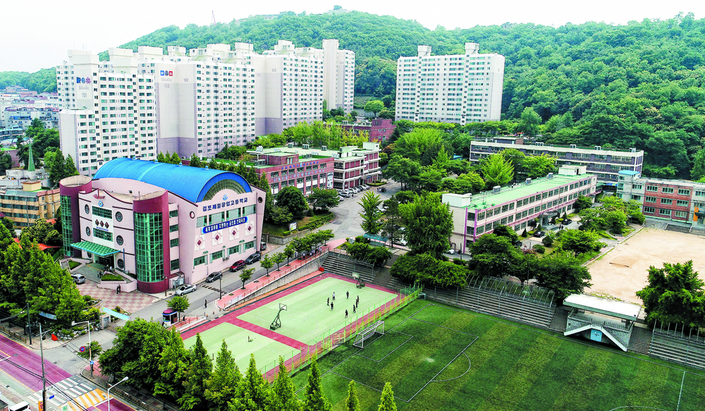 ▲ 김포제일공업고등학교 전경