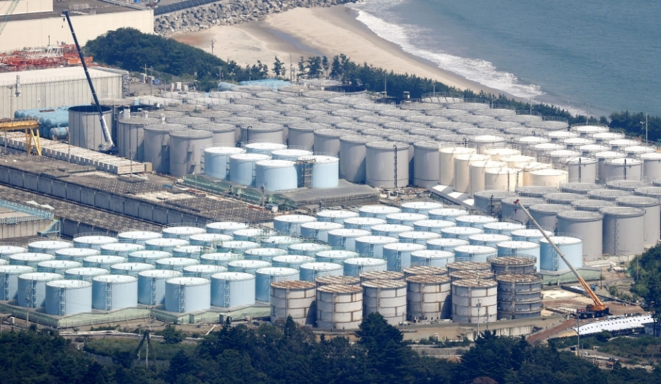 ▲ 일본 후쿠시마 제1원전 오염수 탱크. /출처=연합뉴스 자료사진